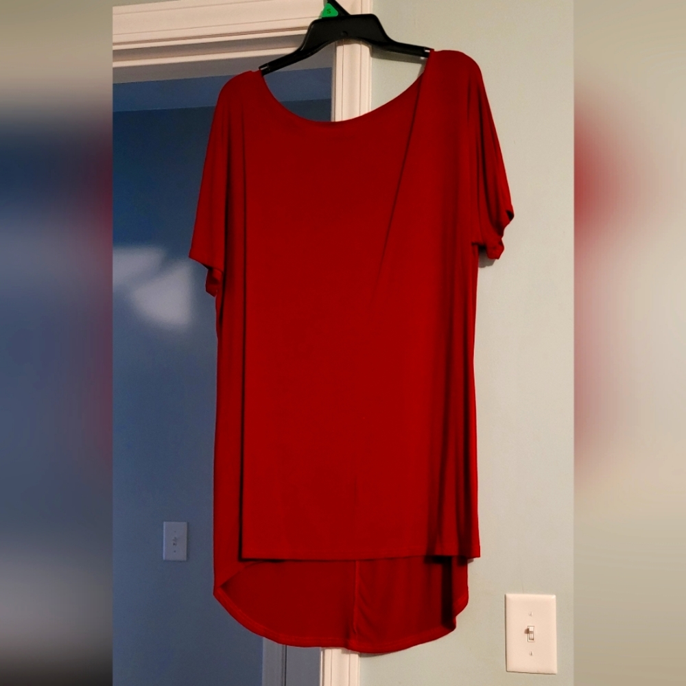 Over Sized red shirt